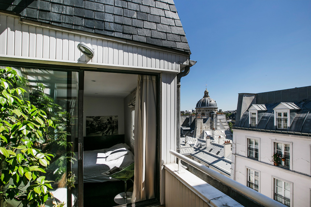 Views rooftops Paris