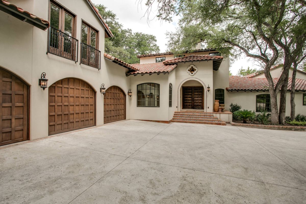 Mediterranean Style Garage Doors