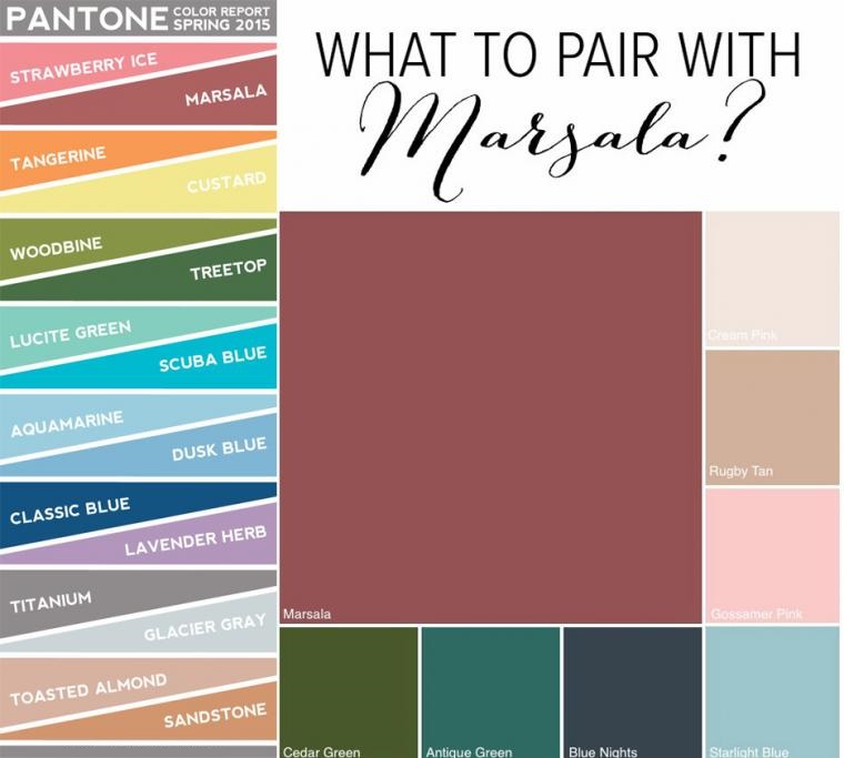 Главный тренд в цветах 2015 года – цвет марсала, фото № 34