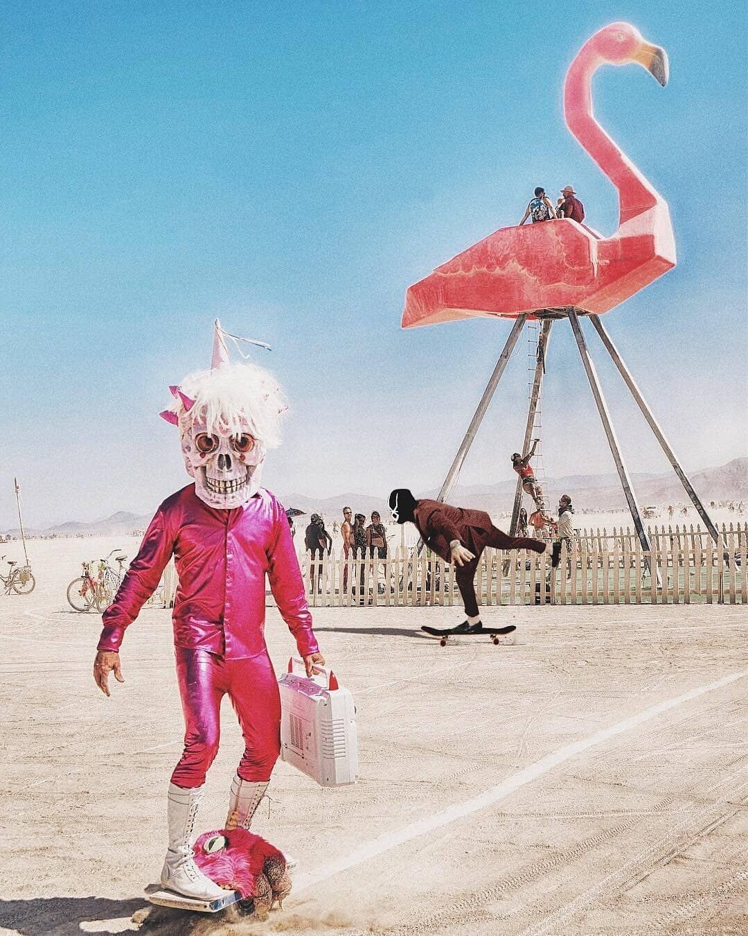 Burning Man 2018: лучшие моменты фестиваля радикального самовыражения, фото № 20