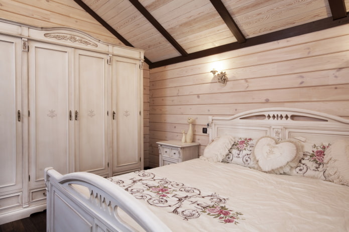 дизайн маленькой спальни в прованском стиле