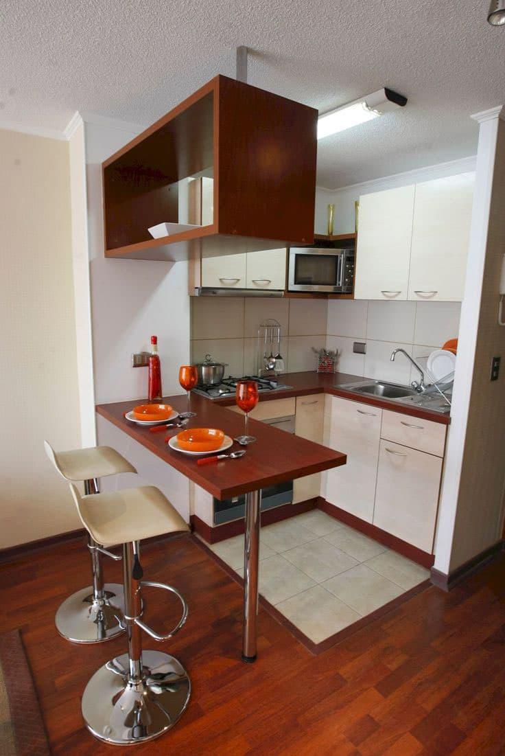 Kitchen 6 Sq. m with redevelopment 2