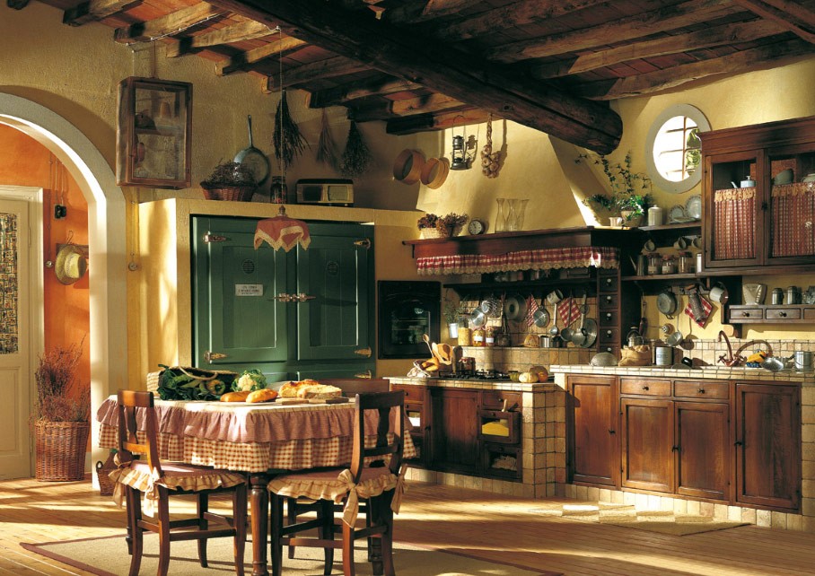 итальянская кухня декор фото