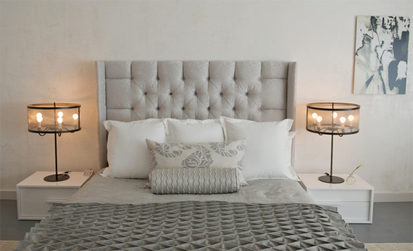 Chelsea Loft Modern Grey Bed