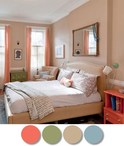 Комната персикового цвета: Персиковый цвет в интерьере: светлый, темный .