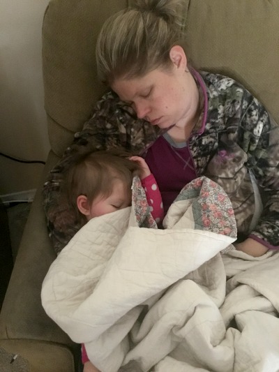 Tips from a mom of 10 on how to manage a house full of kids with the stomach flu this winter!