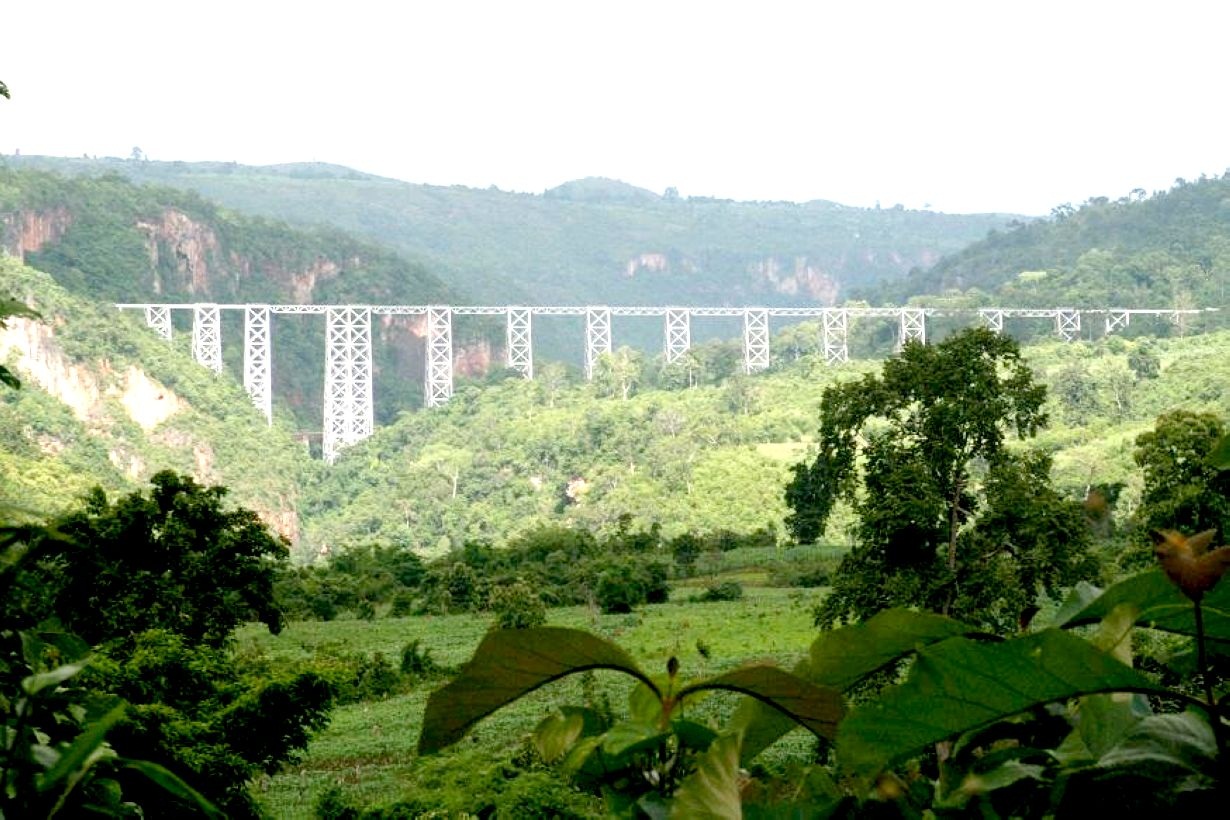 Goteik Viaduct, Shan State, Myanmar