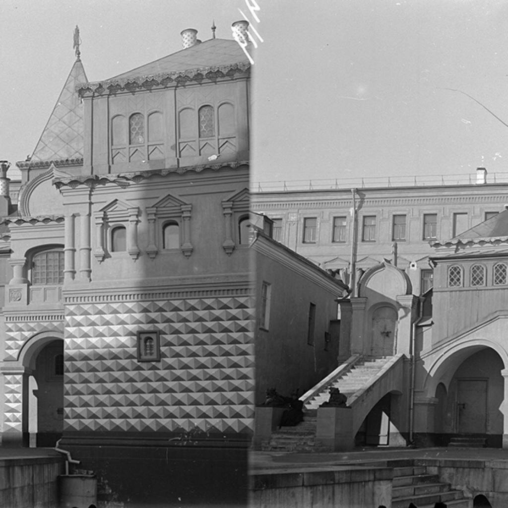 Кремль. Вид части здания Грановитой палаты