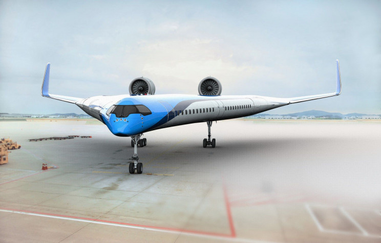 futuristic planes flying V