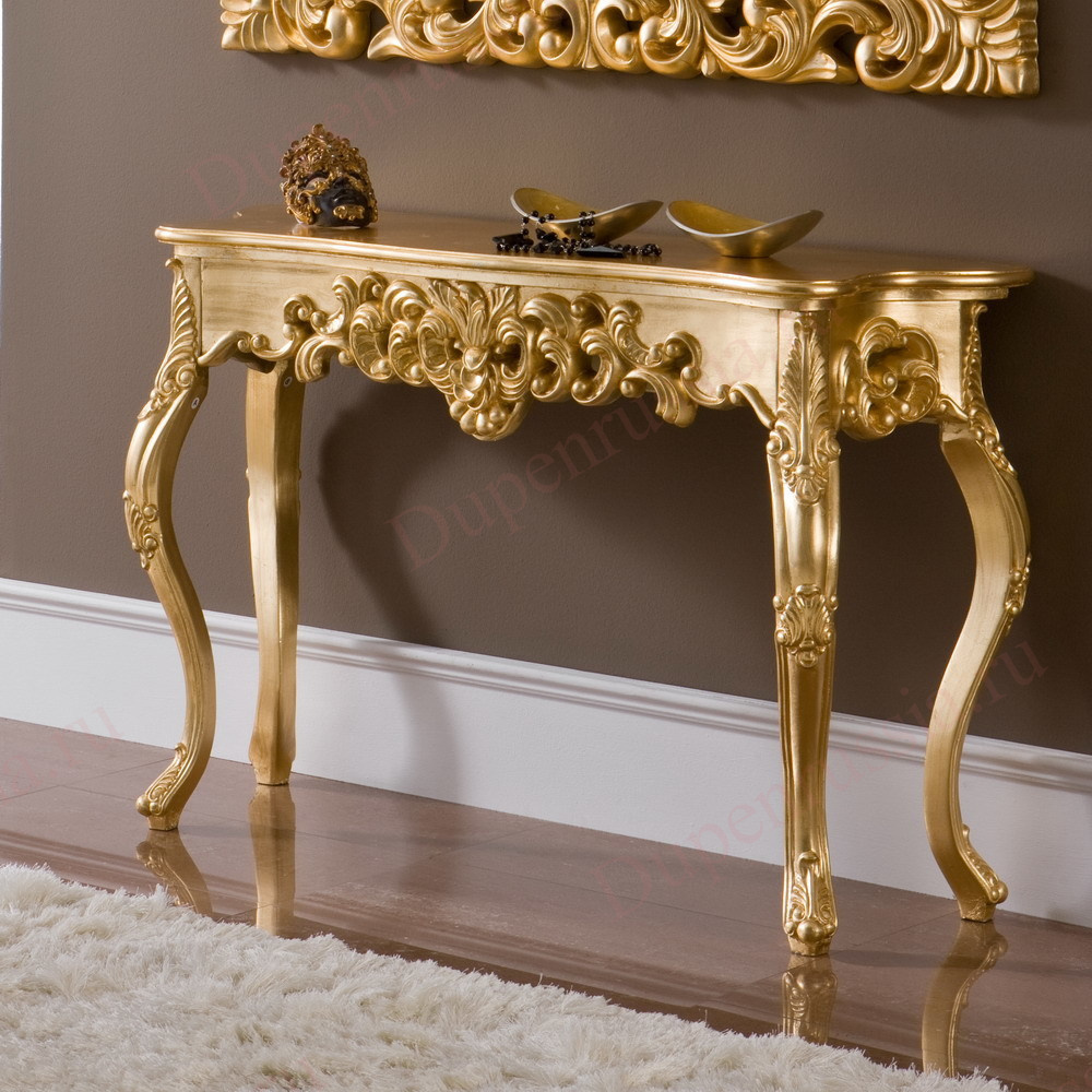 Мебель золотого цвета
