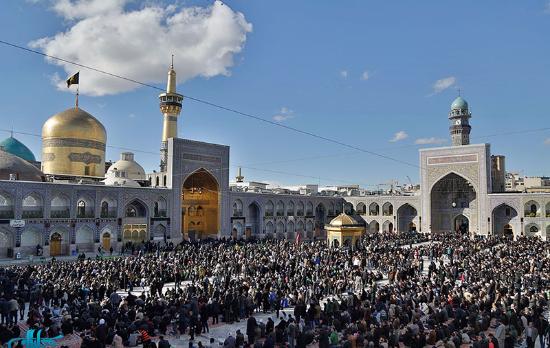 Мечеть Имама Резы в Мешхеде (Иран)