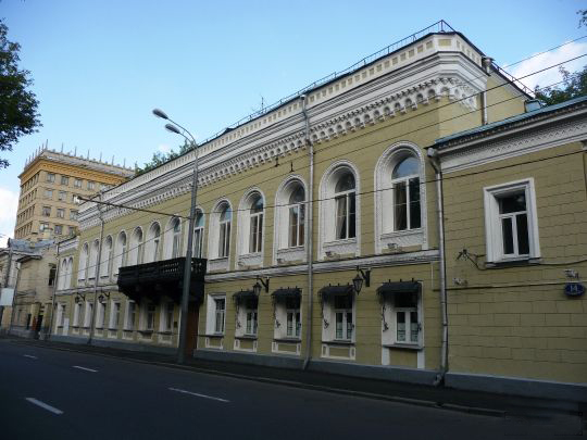 Здание музея шахмат