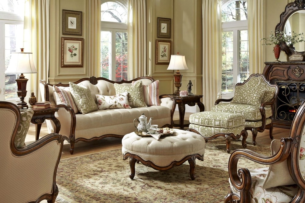 Викторианский стиль в интерьере - мебель
