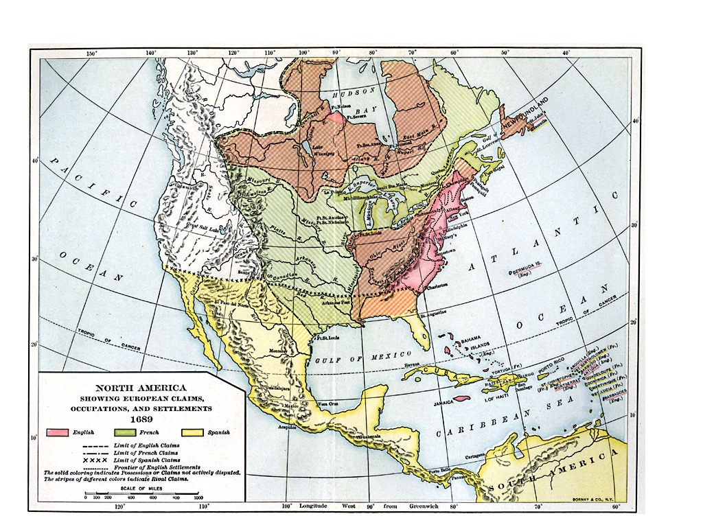 Какая территория современной северной америки наименее заселена. Карта Северной Америки 17 века. Карта Америки в 18 веке. Колонизация Северной Америки карта. Колонизация Америки карта 16 век.